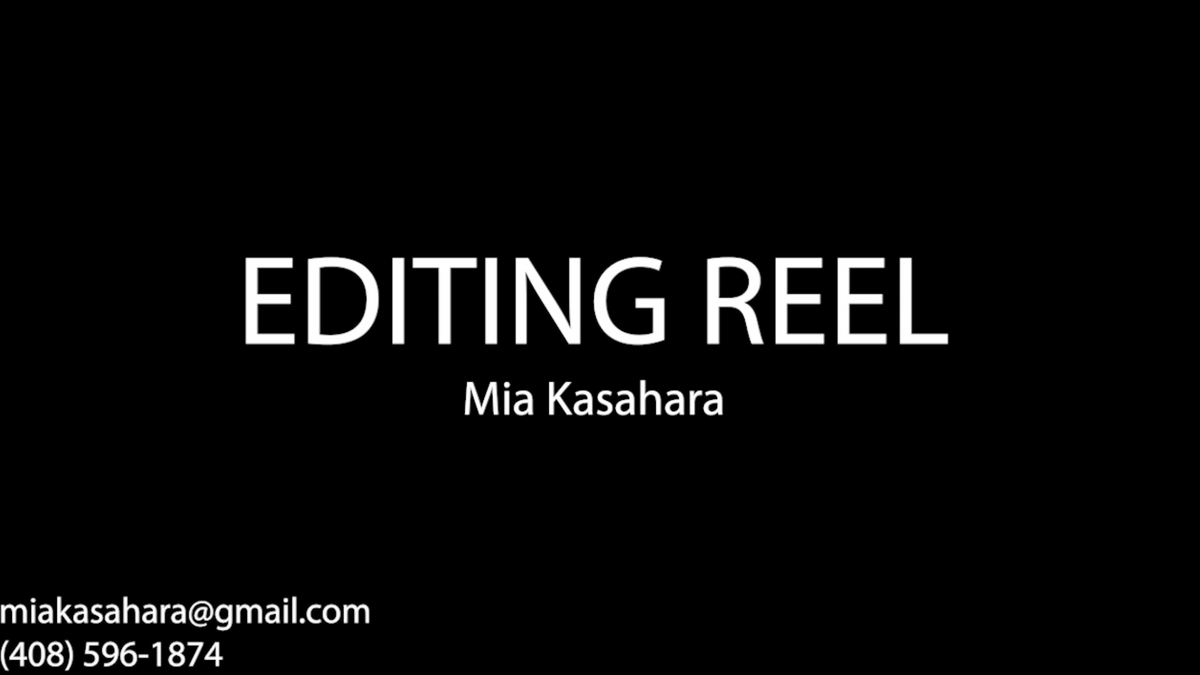 Mia Kasahara Editing Reel